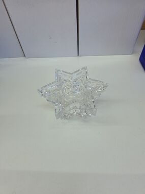 WMF Star Shaped Crystal Votive Candle Holder